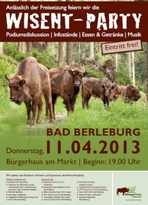 Wisent Einladung