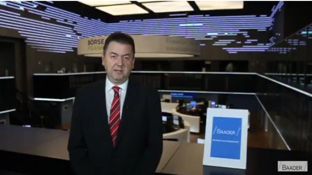 baader bank robert halver videoscreen