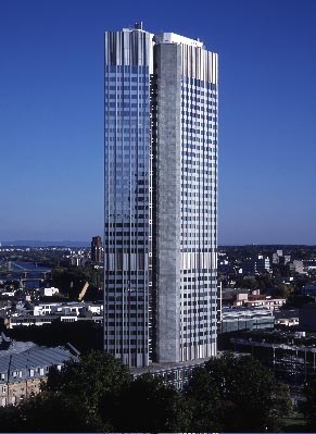 ezb eurotower frankfurt